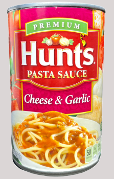 Hunts Pasta Sauce Cheese & Garlic